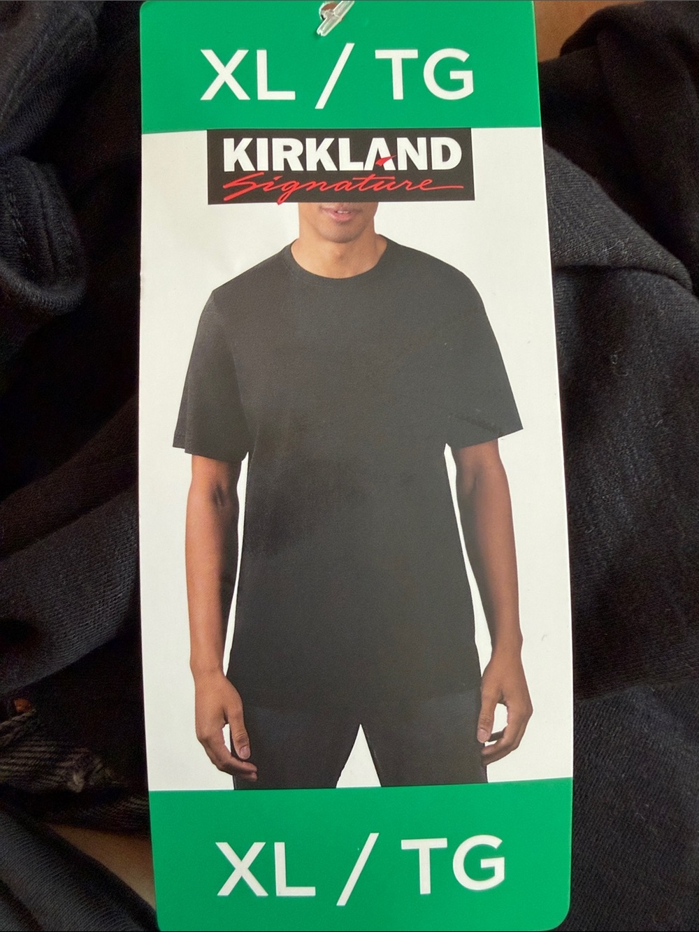 KIRKLAND SIGNATURE SLUB COTTON T SHIRT MENS